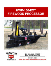 Halverson HWP-150-EXT Manual
