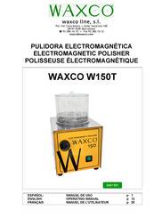 WAXCO W150T Operating Manual