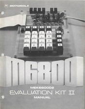 Motorola MEK6800D2 Manual