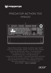 Predator AETHON 700 Quick Start Manual