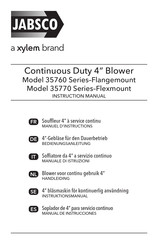 Xylem JABSCO 35760 Series Instruction Manual