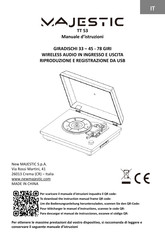 Majestic 33-45-78RPM Instruction Manual