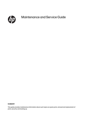 HP Chromebox G4 Maintenance And Service Manual