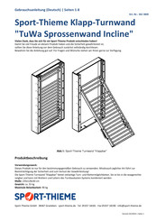 Sport-thieme 362 3800 User Manual