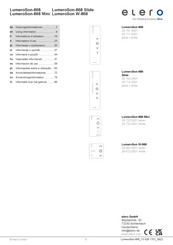 elero 28 711.0001 User Information