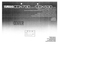 Yamaha CDX-530 RS Owner's Manual