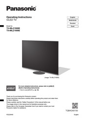 Panasonic TX-65LZ1500E Operating Instructions Manual