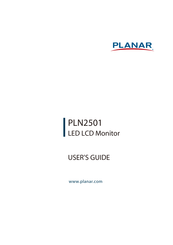Planar PLN2501 User Manual