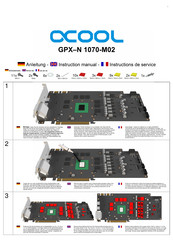 Alphacool GPX-N 1070-M02 Instruction Manual