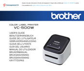 Brother VC-500W User Manual