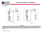 CCi MBK-49 Installation Manual