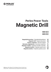 Perles MB 823 Original Instructions Manual