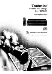 Technics SL-PD1010 Operating Instructions Manual