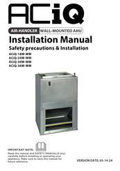 ACIQ ACiQ-36W-WM Installation Manual