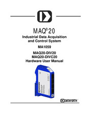 Dataforth MAQ20-DIVC20 Hardware User Manual
