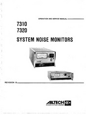 Cutler-Hammer AILTECH 7320 Operation And Service Manual