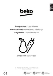 Beko GN163130SN User Manual