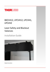 THORLABS LPCVH2 Installation Manual