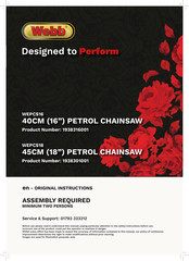 Webb WEPCS18 Original Instructions Manual