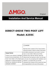 AMG A255C Installation And Service Manual