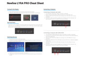 NewLine LYRA PRO Cheat Sheet
