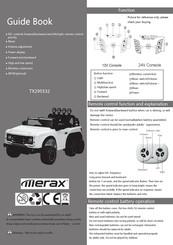 Merax TX295532 Manual Book