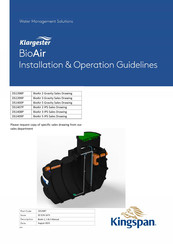 Klargester DS1398P Installation & Operation Manual