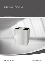 SystemAir InwestKlima ENERGYSAVING IPCT 250 L User Manual