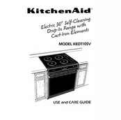 KitchenAid KEDT105V Use And Care Manual