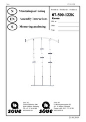 Sove 07-500-122K Assembly Instructions Manual