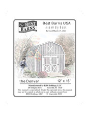 Best Barns Denver Assembly Book