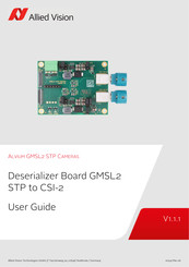Allied Vision GMSL2 STP User Manual