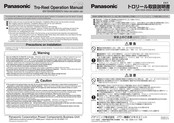 Panasonic Tro-Reel 200A Operation Manual