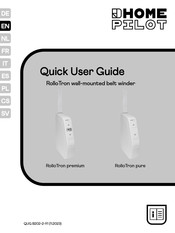 HOME PILOT RolloTron premium Quick User Manual