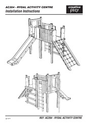 Creative Play AC204 Installation Instructions Manual