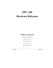 RadiSys EPC-100 Hardware Reference Manual