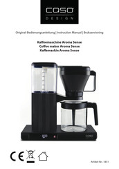 CASO DESIGN Aroma Sense Instruction Manual