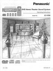 Panasonic SC-HT80 Operating Instructions Manual