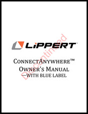 Lippert OneControl ConnectAnywhere Owner's Manual