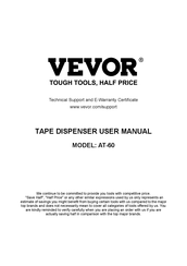 VEVOR AT-60 User Manual