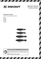 RODCRAFT RC3068 Operation Manual