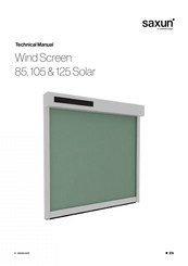 Gimenez Ganga saxun Wind Screen 85 Solar Technical Manual