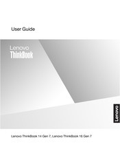 Lenovo ThinkBook 16 Gen 6 User Manual