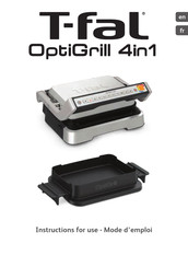 T-Fal GC774D51 Instructions For Use Manual