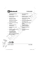 EINHELL TC-PG 65/E5 Original Operating Instructions