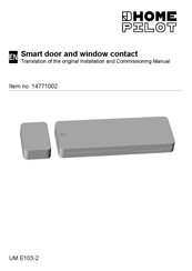 HOME PILOT 14771002 Installation And Commissioning Manual