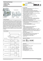 DOLD VARIMETER IMD RD 5897/021 Manual