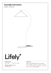 Lifely Achie-FLAMP Assembly Instructions Manual