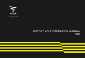 VOGE SR3 2023 Operation Manual