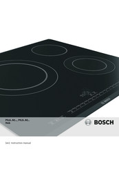 Bosch PIL6 N1 Series Instruction Manual